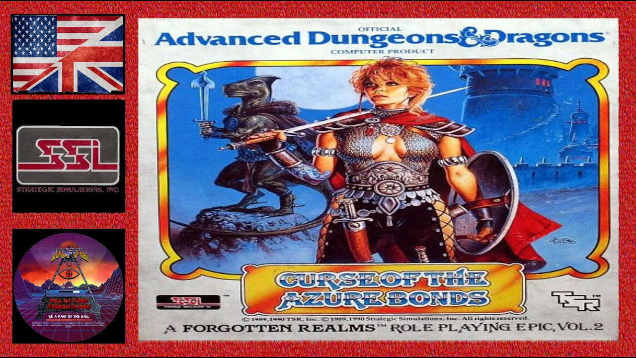Curse of the Azure Bonds (1989) PC 1st-person Fantasy RPG