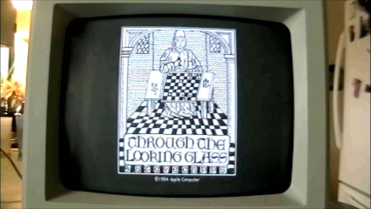 (ALICE, Through The Looking Glass) Vintage Apple Macintosh Video Games