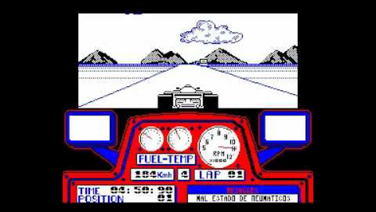 F-1 | G.P. Formula 1 Simulator (Zigurat/Diabolic 1990) - Amstrad CPC