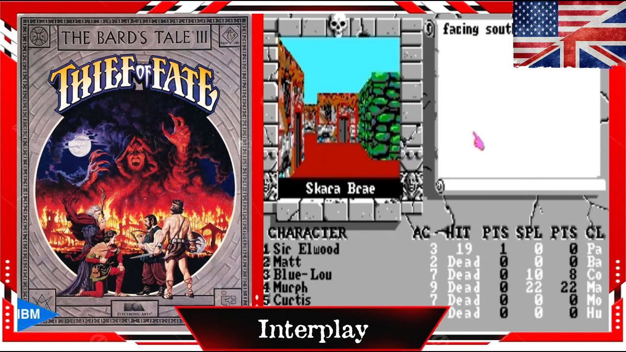 The Bard's Tale 3 - Thief of Fate (1988) PC 1st-person Fantasy RPG