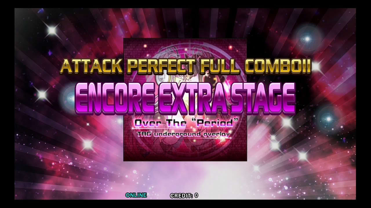 [DDR 2014] TAG underground overlay - Over The "Period" [SP BEGINNER] 999,640