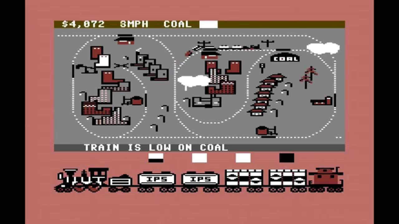 Trains - Commodore 64