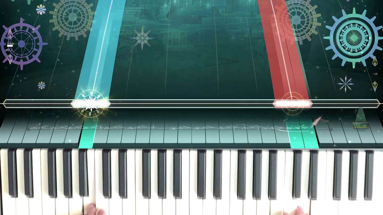 [ノスタルジア コナステ] gameplay with MIDI keyboard