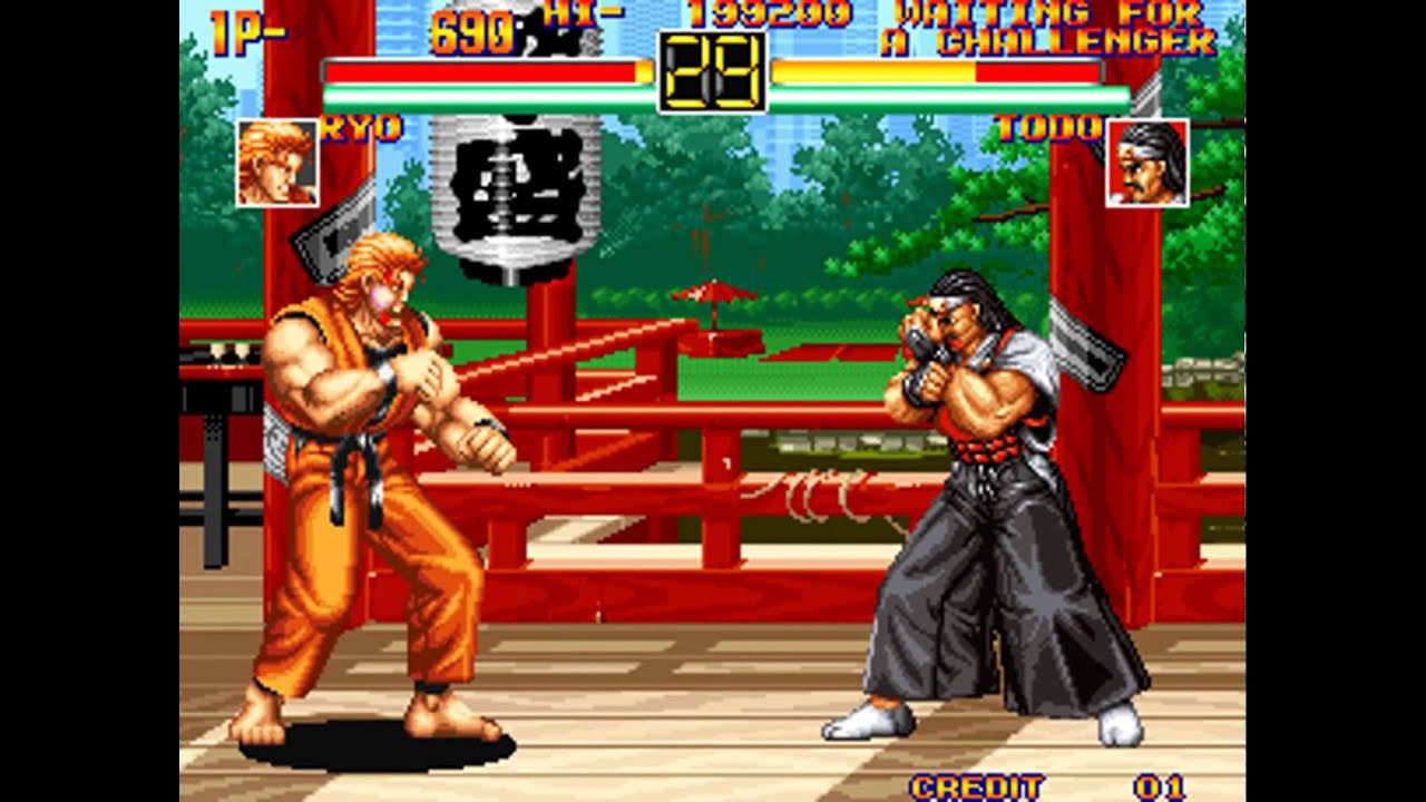 Art of Fighting / Ryuuko no Ken (NGM-044)(NGH-044) [MAME] [shortplay]