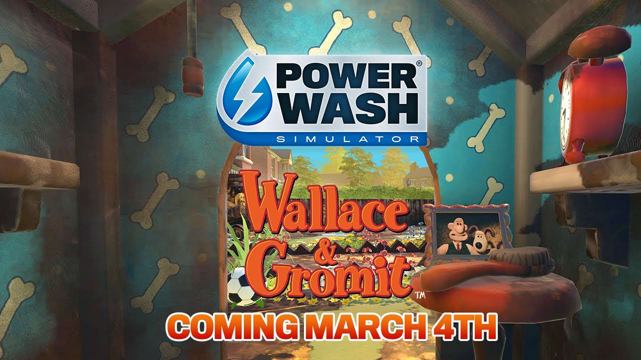 PowerWash Simulator | Wallace & Gromit Special Pack Release Date Trailer