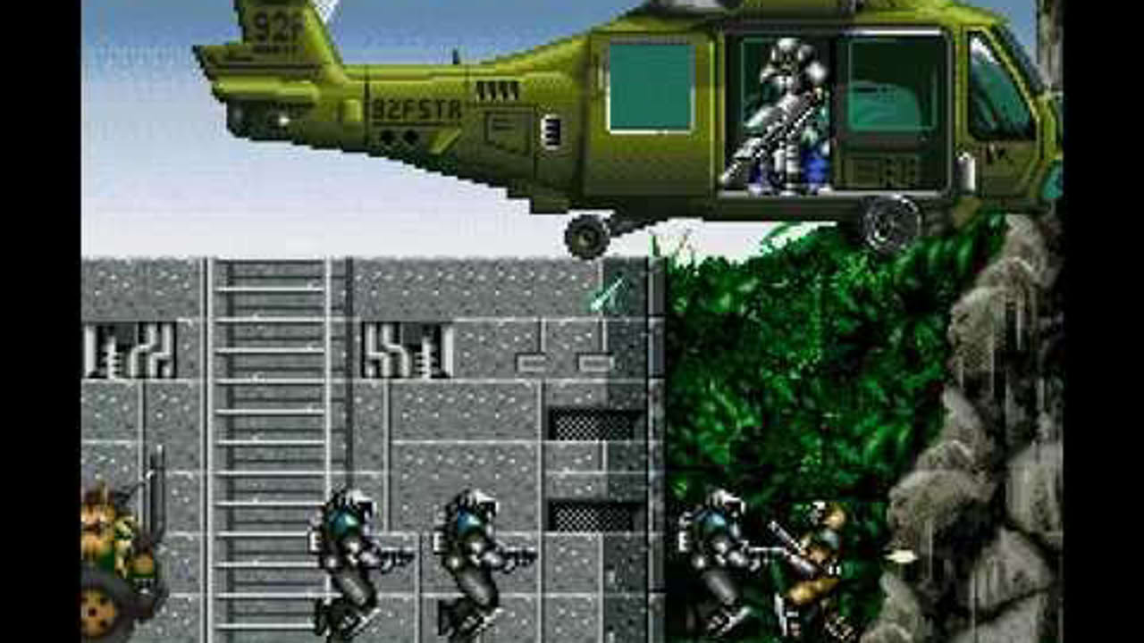 SNES Longplay [266] GunForce