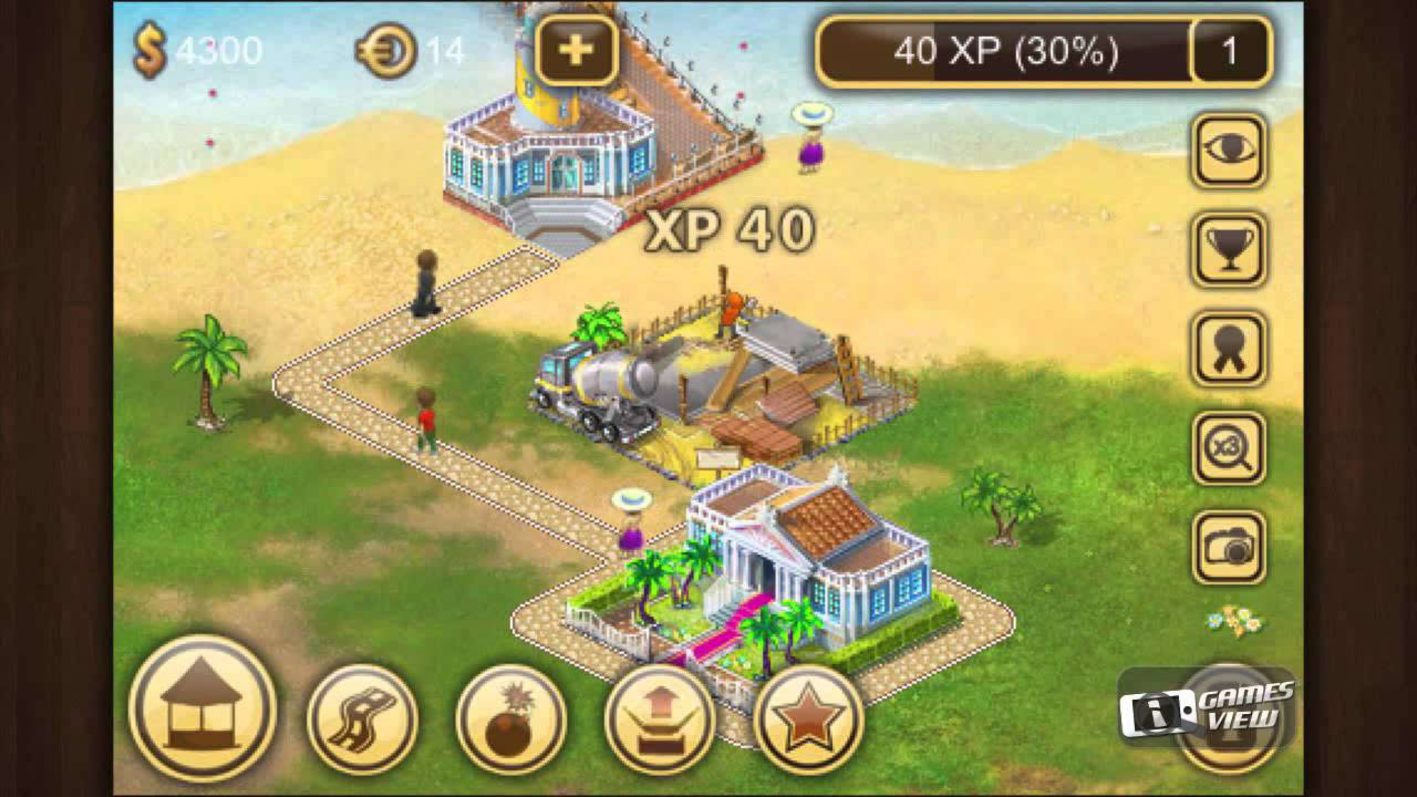 Paradise Island  Exotic - iPhone Game Preview