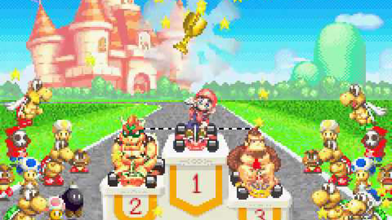 Game Boy Advance Longplay [075] Mario Kart: Super Circuit