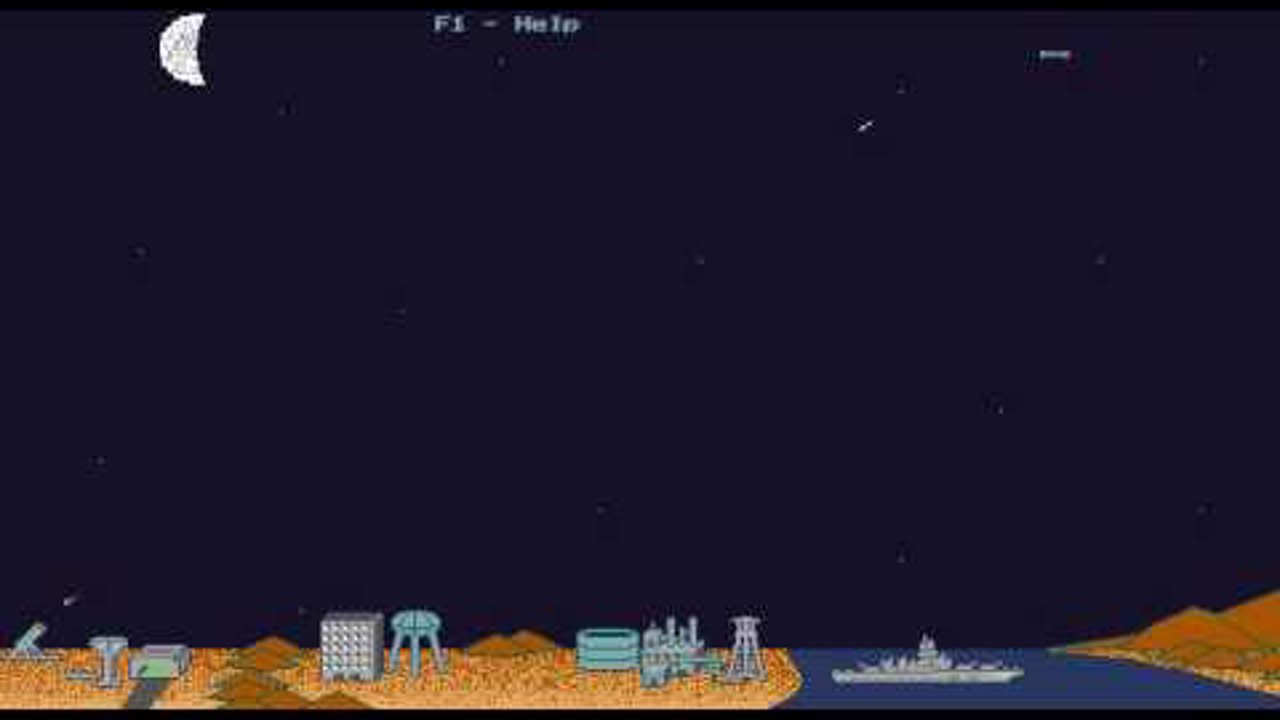 Sand Storm (DOS) - Game Play