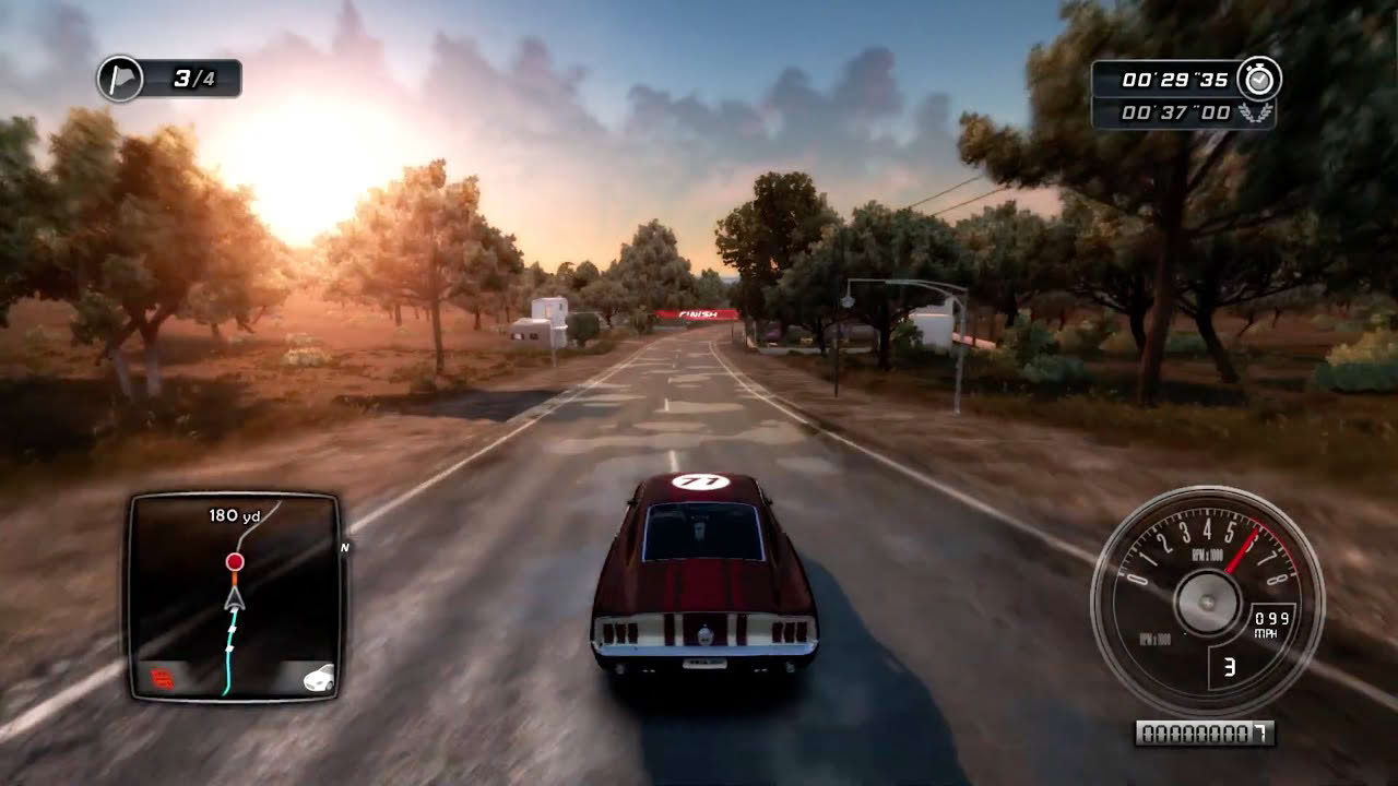 Test Drive Unlimited 2 (PS3) start