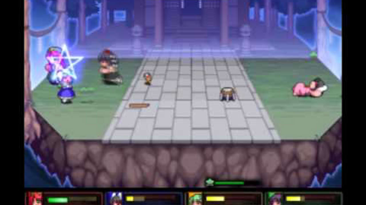 東方大運動会博麗大乱闘 Rehearsal Gameplay