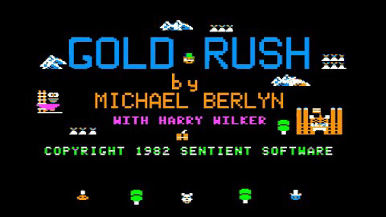 Gold Rush short play (Apple II - Sentient Software)