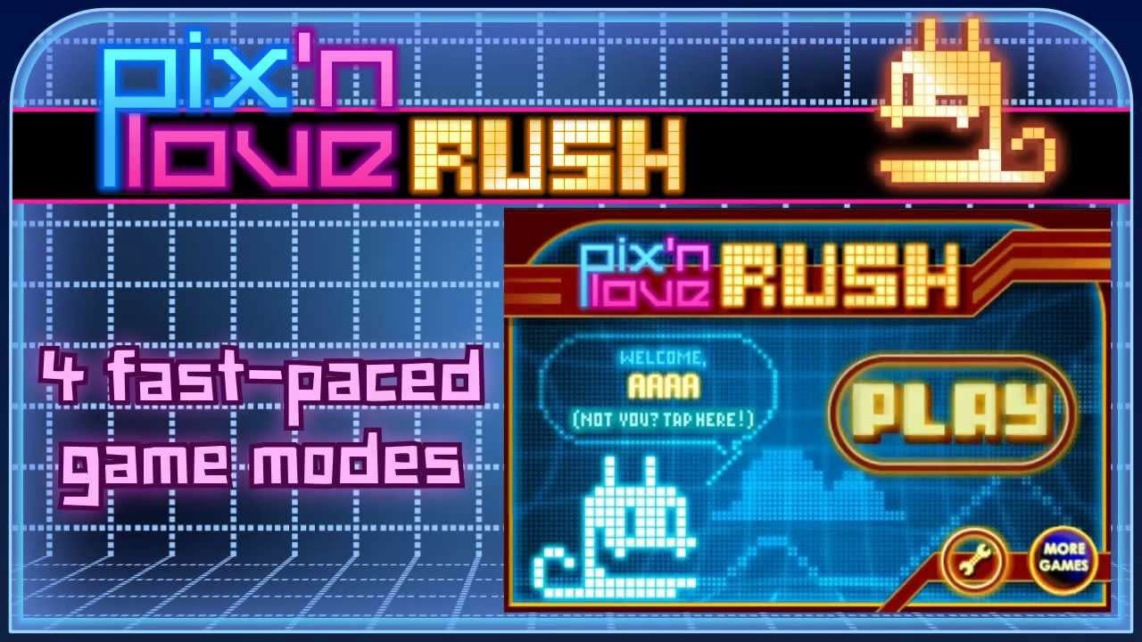 Pix'N Love Rush Official Android Trailer