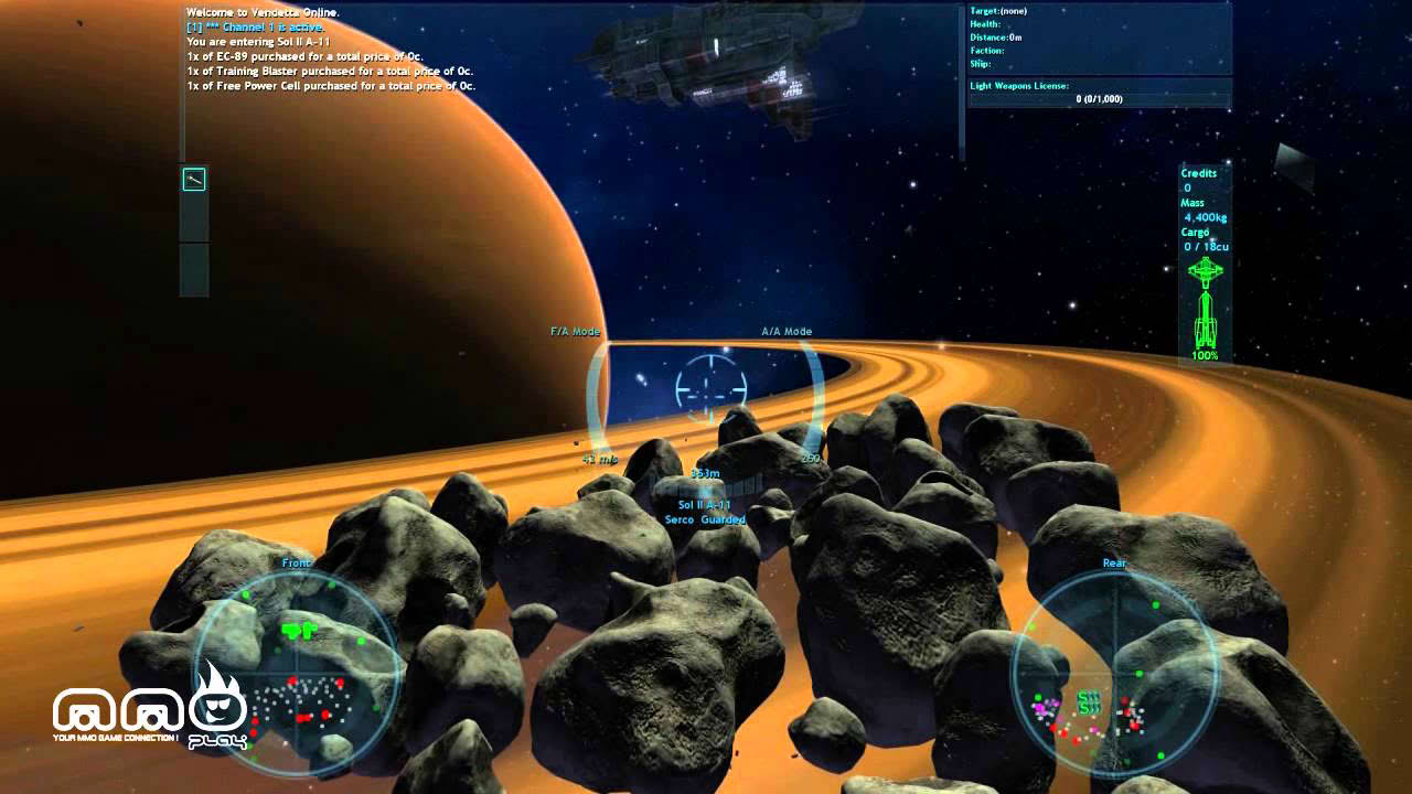 Vendetta Online Gameplay