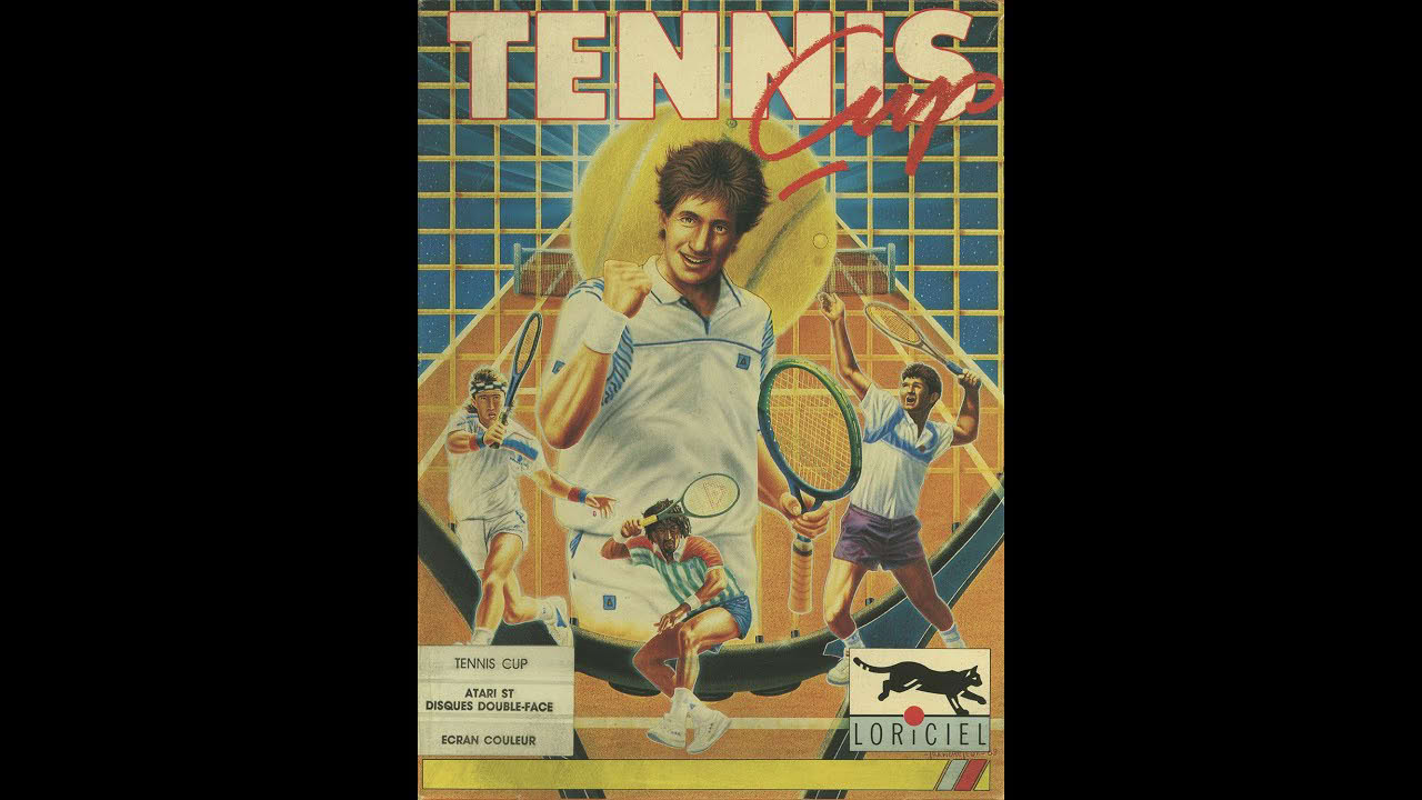 Tennis Cup Loriciel (1990) Atari ST - Gameplay