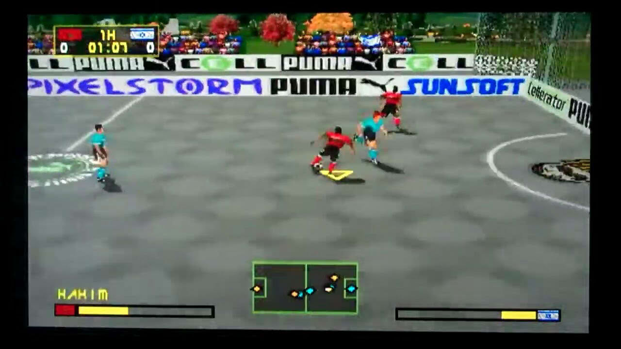 Puma Street Soccer Playstation Gameplay