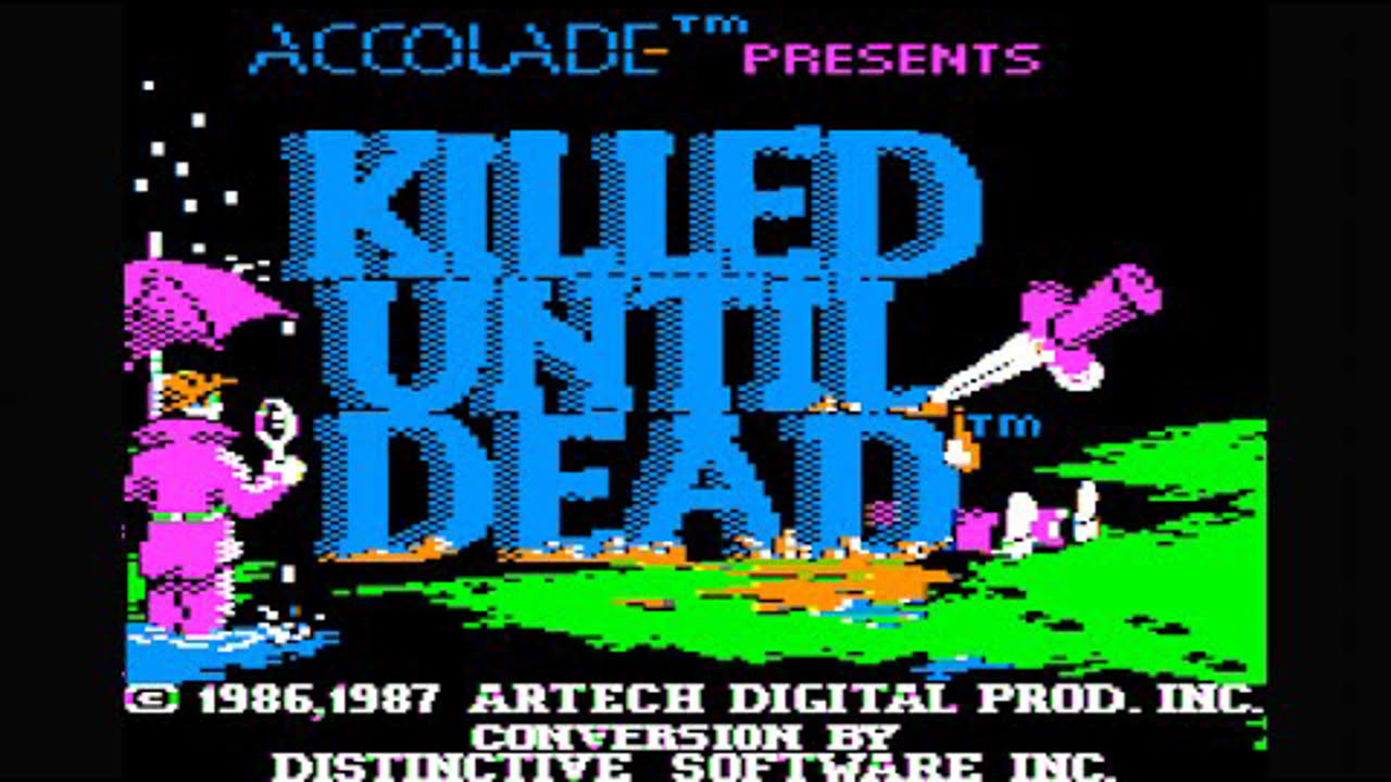 Killed Until Dead (Apple II - Accolade)