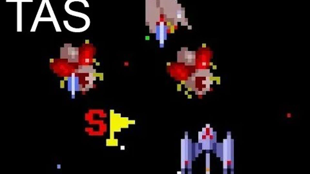 [TAS] Gaplus Arcade 50 waves (All flags)