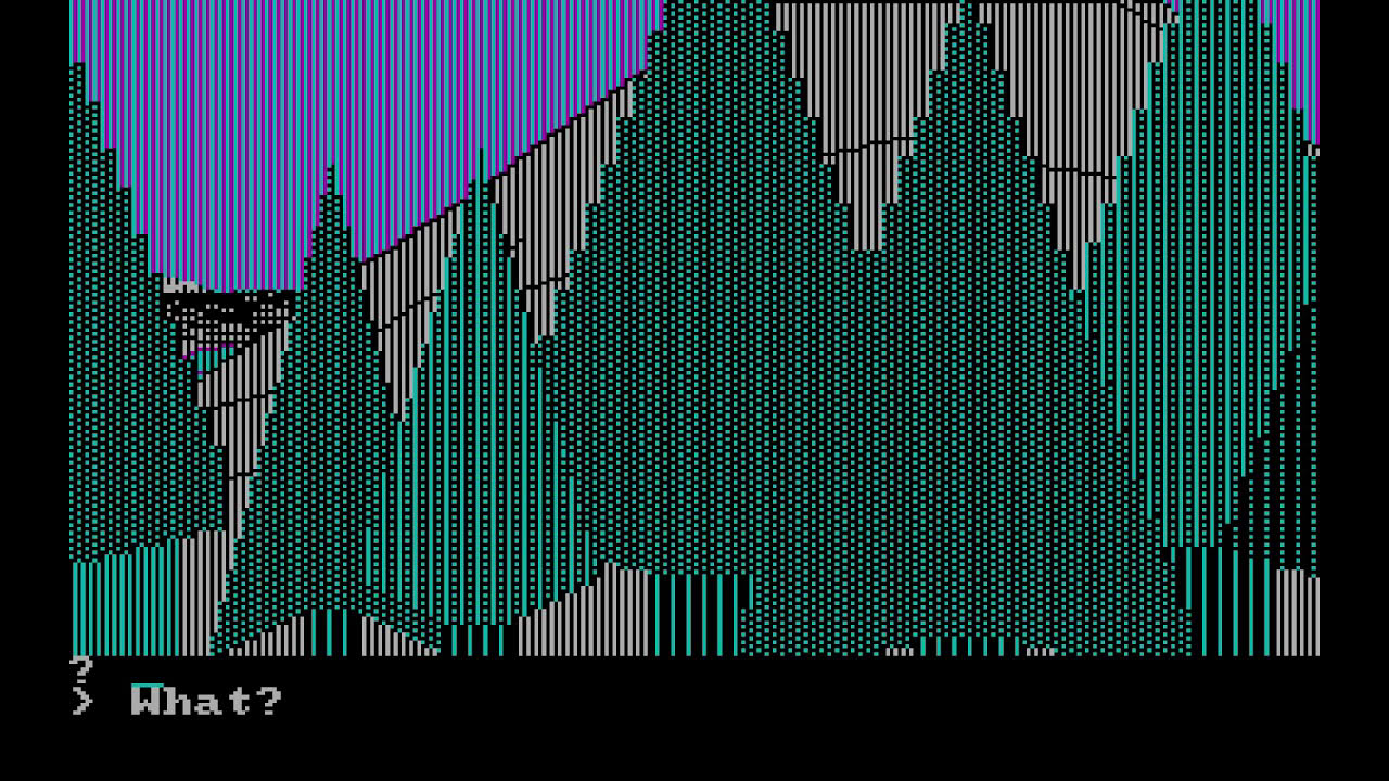 Wilderness: A Survival Adventure (DOS, 1985) Gameplay