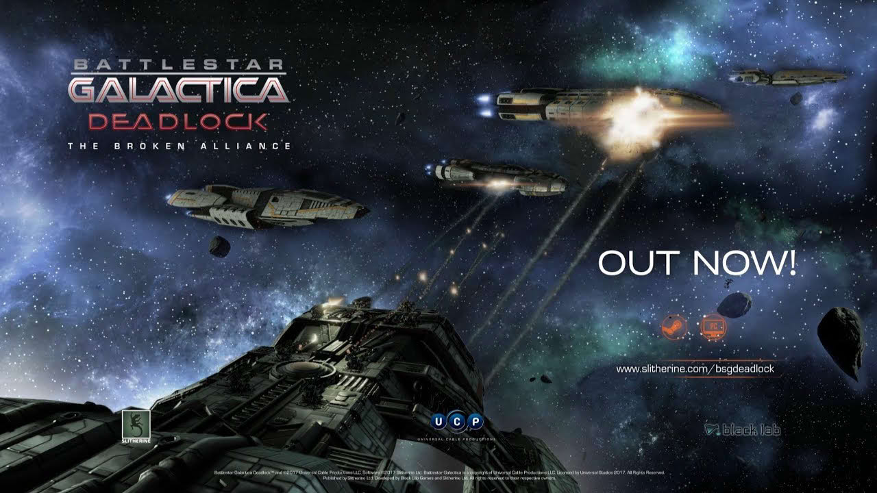 Battlestar Galactica Deadlock The Broken Alliance is out!