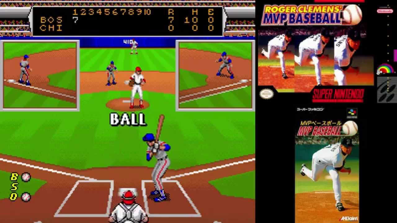 SNES A Day 82: Roger Clemens' MVP Baseball