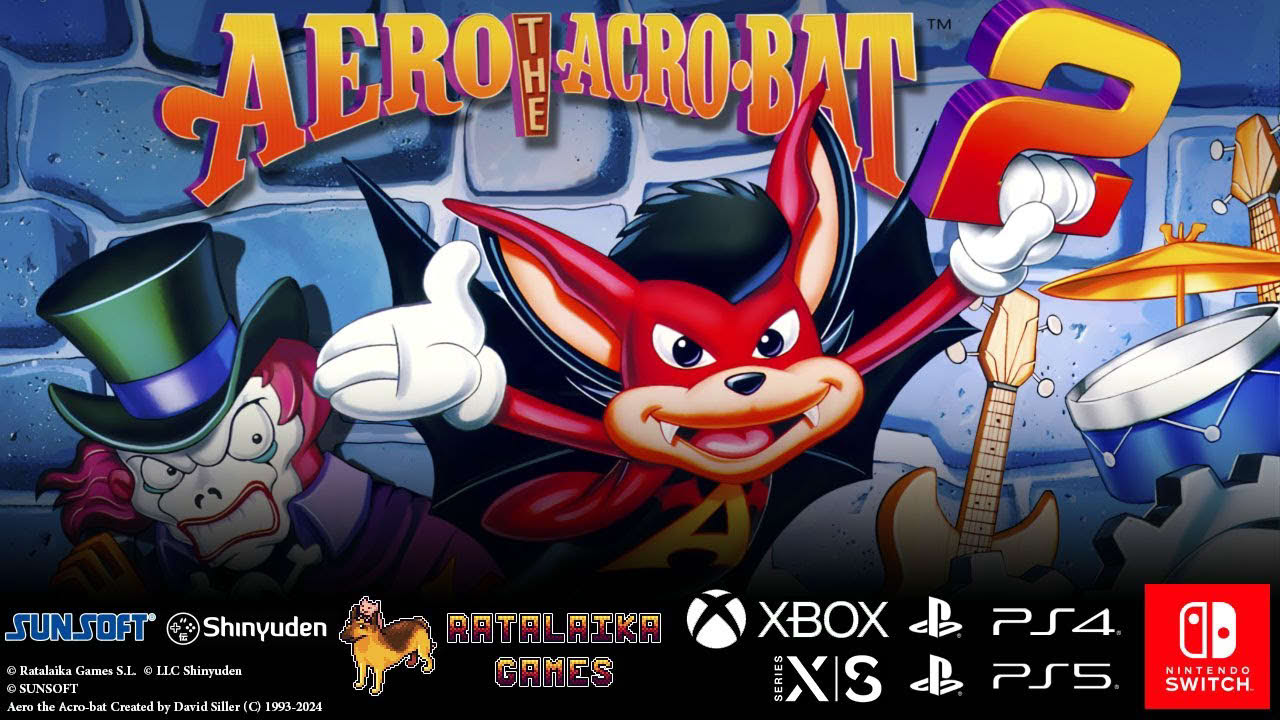 Aero The Acro-Bat 2 - Trailer