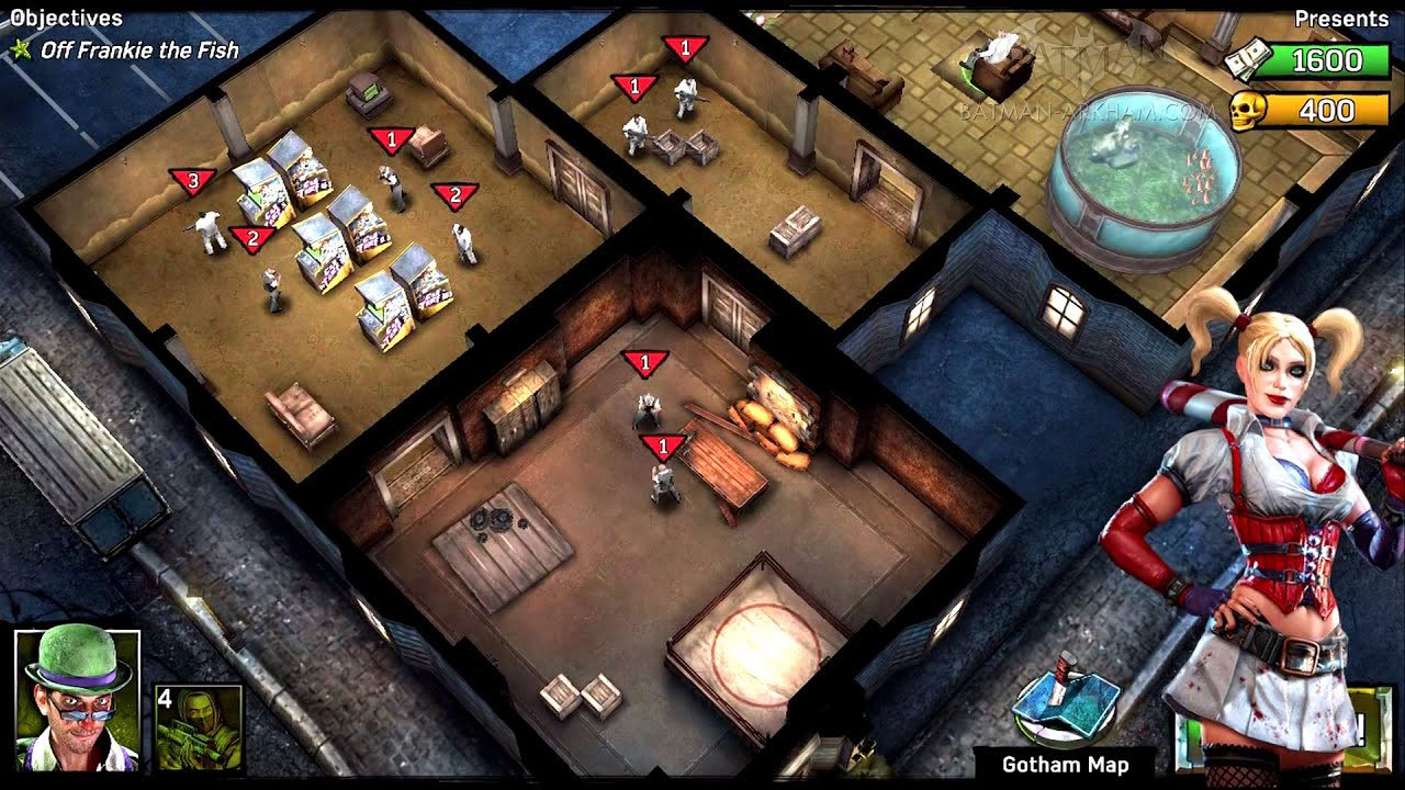 Batman: Arkham Underworld Gameplay (iOS)