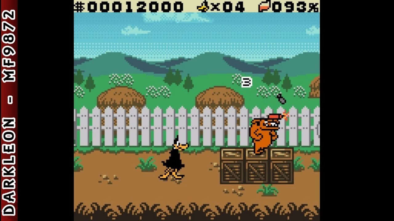 Game Boy Color - Daffy Duck - Fowl Play © 1999 SunSoft - Gameplay