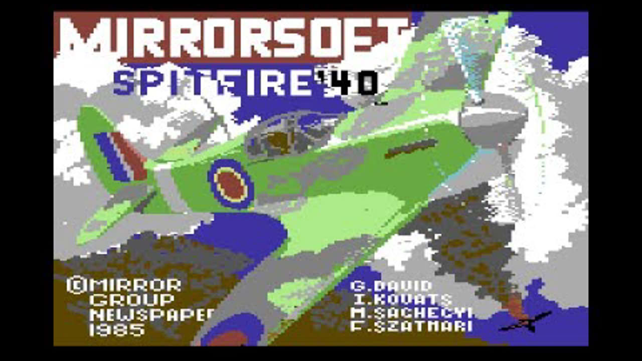 Spitfire '40 (1985) - Commodore 64