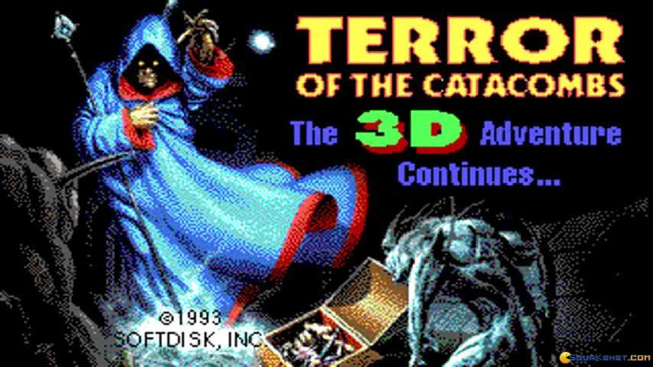 Terror of the Catacombs gameplay (PC Game, 1993)