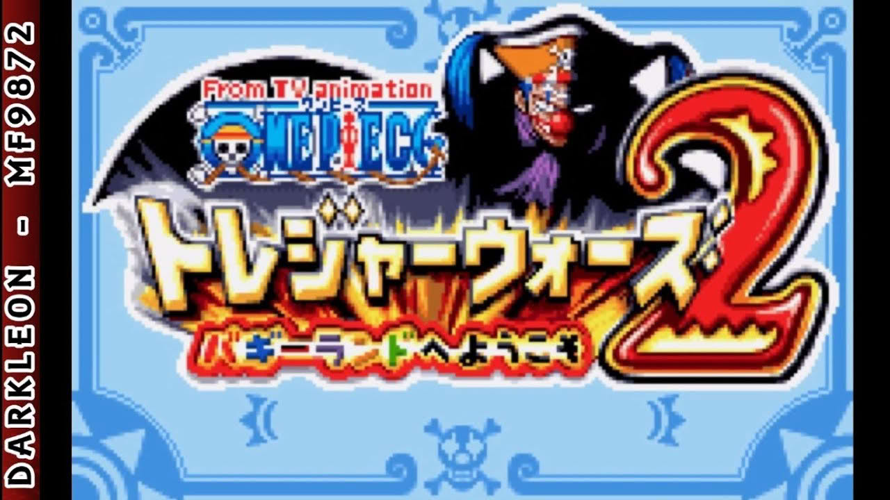 WonderSwan Color - One Piece - Treasure Wars 2 Buggy Land e Youkoso © 2002 Bandai - Intro