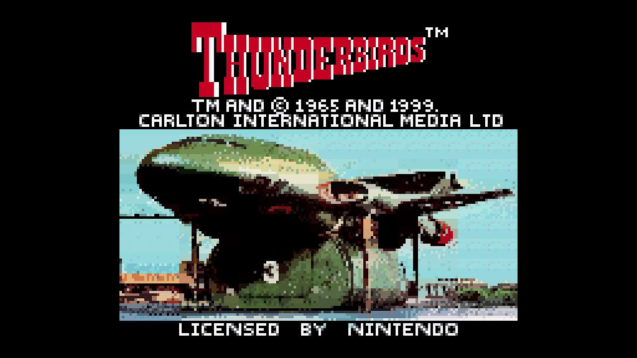 Thunderbirds (GBC) playthrough ~Longplay~