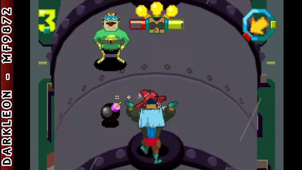 Game Boy Advance - The Ripping Friends - The World's Most Manly Men! © 2002 THQ - Gameplay