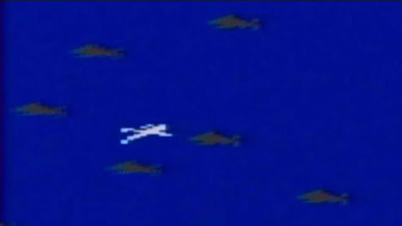 Swordquest Waterworld Atari 2600 Complete Game Gameplay