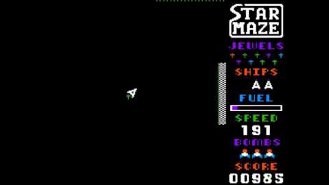 Star Maze - apple ][
