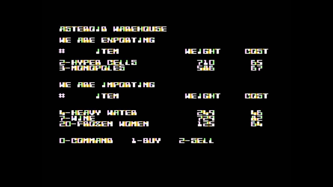 Free Trader for the Atari 8-bit family