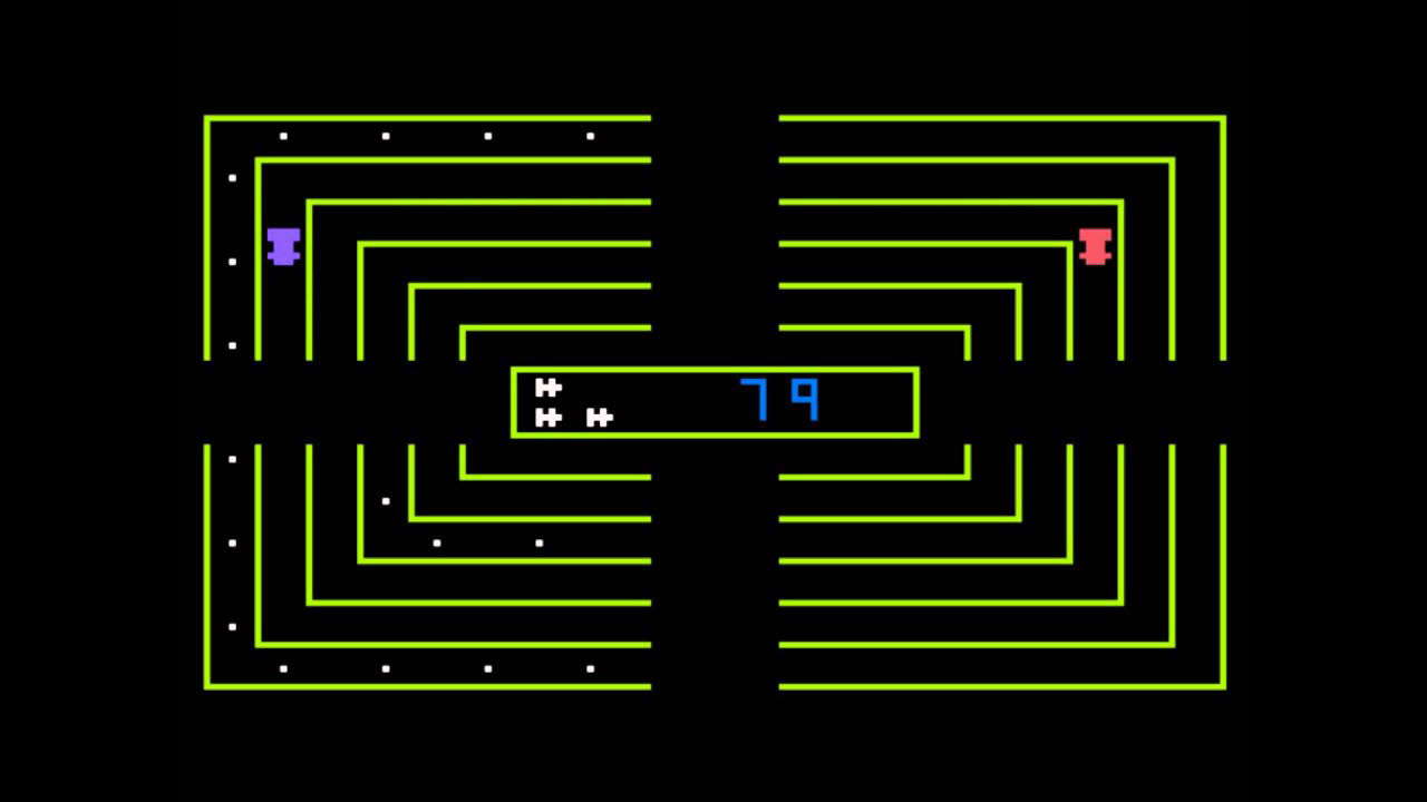 Dodge Racer for the Atari 8-bit family