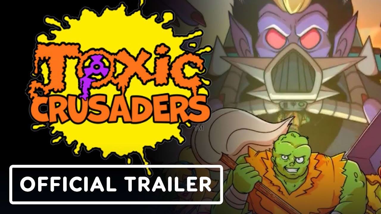 Toxic Crusaders - Official Release Date Trailer | SDCC 2025