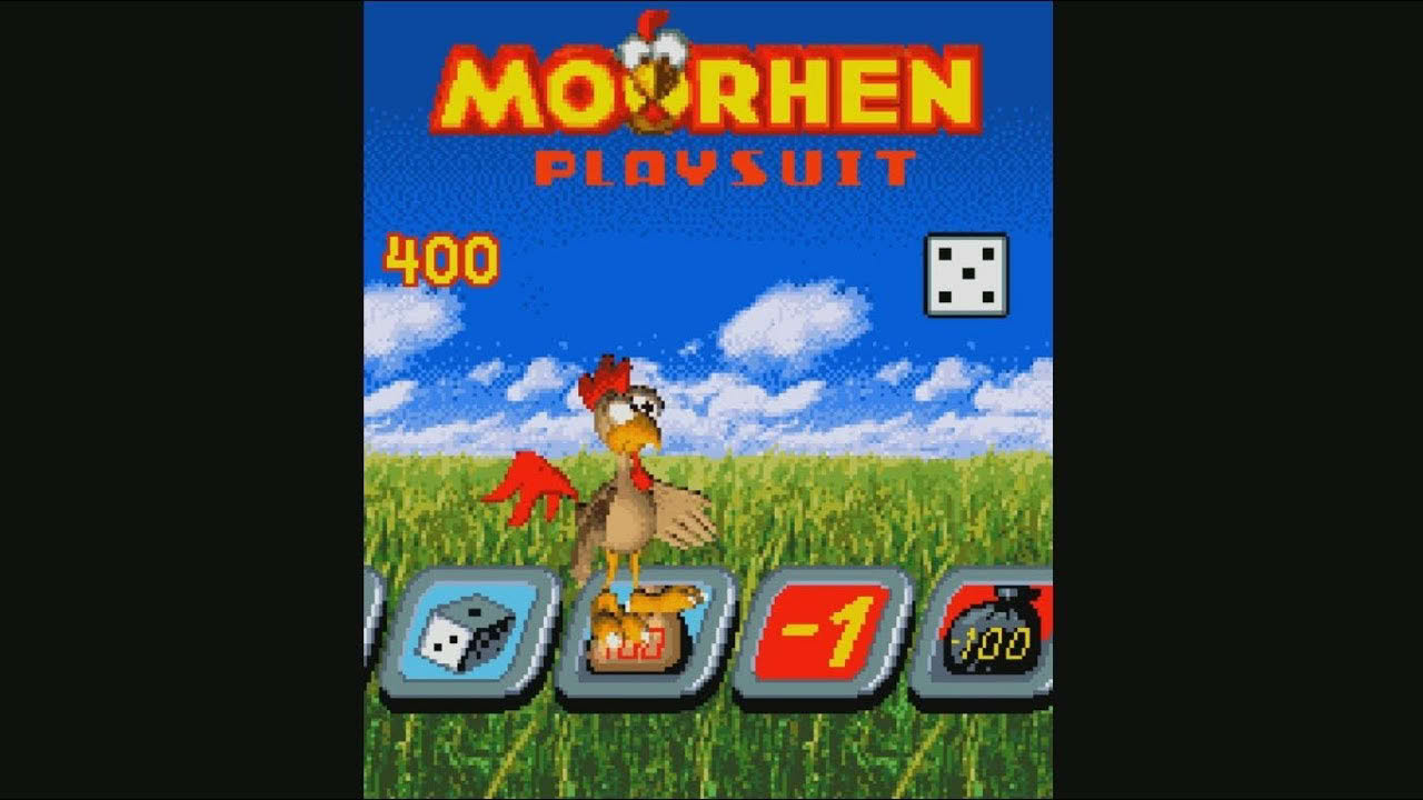 "Moorhen Playsuit" JAVA GAME (Mobile Scope AG 2002 year)