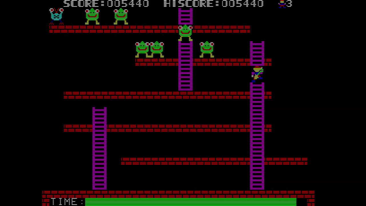 Kinasai! (来なさい!) by Hudson Soft (Fujitsu FM-7) Gameplay Video