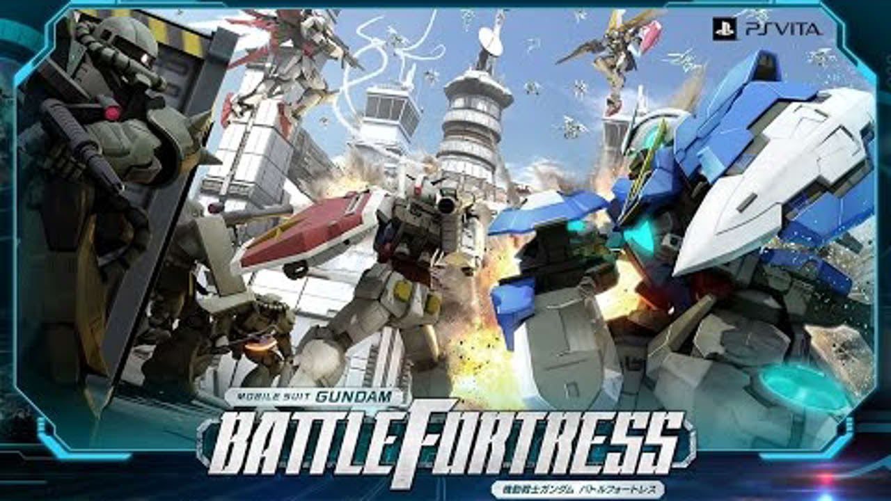 PS Vita「機動戦士ガンダム バトルフォートレス」ティザーPV720P