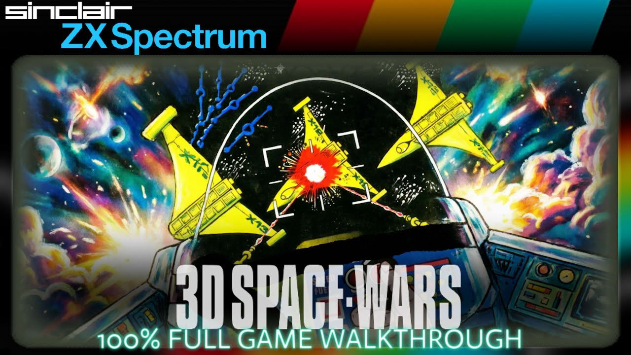3D Space-Wars - ZX Spectrum [Longplay]
