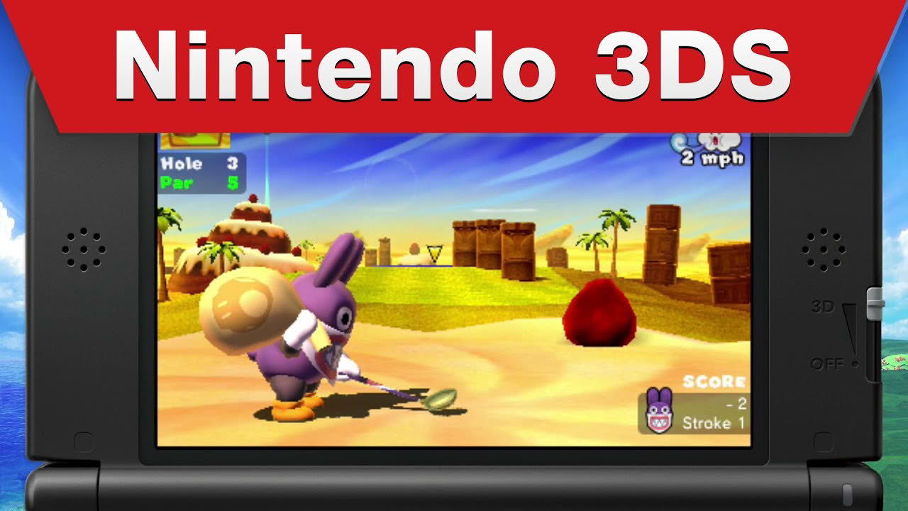 Nintendo 3DS - Mario Golf: World Tour - DLC Trailer