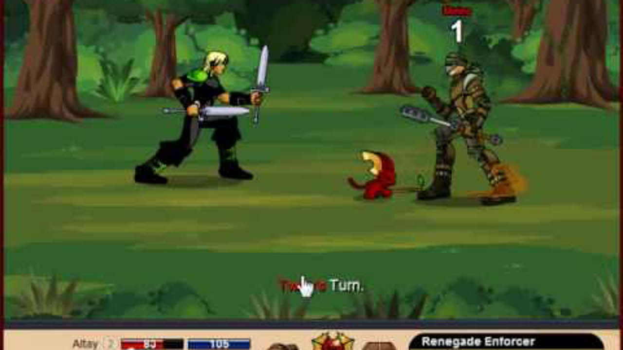 DragonFable Gameplay Footage