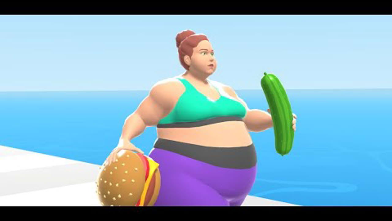 Fat 2 Fit! Game trailer