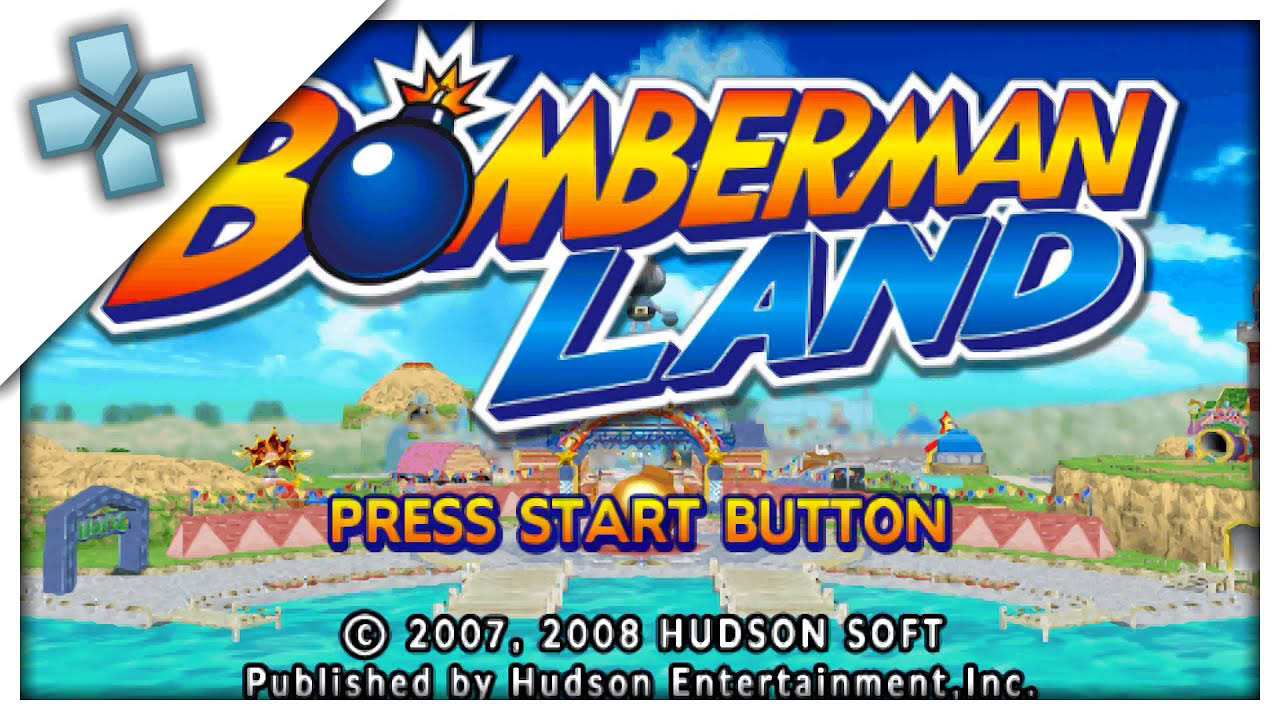 Bomberman Land - PSP Gameplay (PPSSPP) 1080p