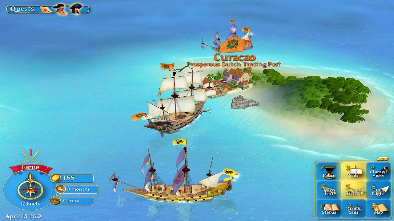 ⚓️ Sid Meier's Pirates! Gameplay Voor PC #pirates #sidmeier #gameplay