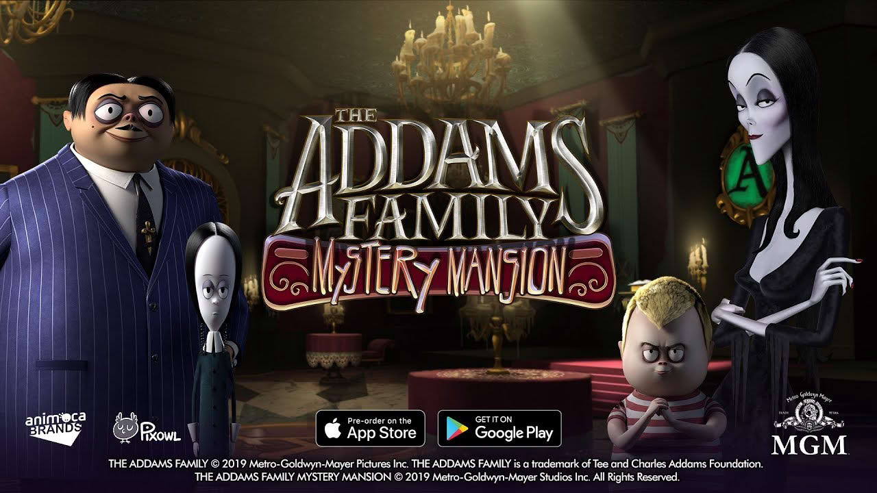 The Addams Family Mystery Mansion - Coming Soon on iOS & Android