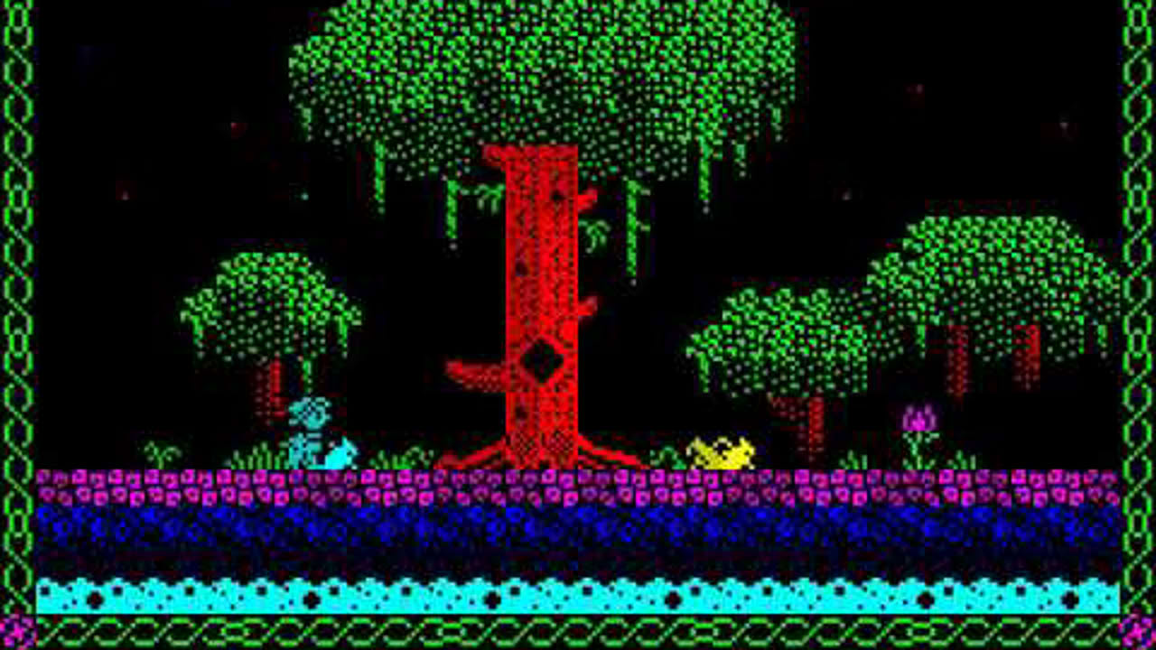 Nixy the Glade Sprite Longplay (Spectrum 128K) [50 FPS]