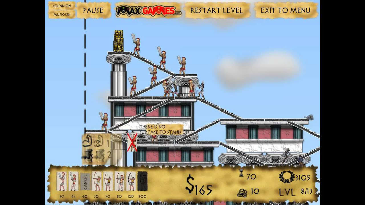 Flash Game "Mad Arrow" - Walkthrough